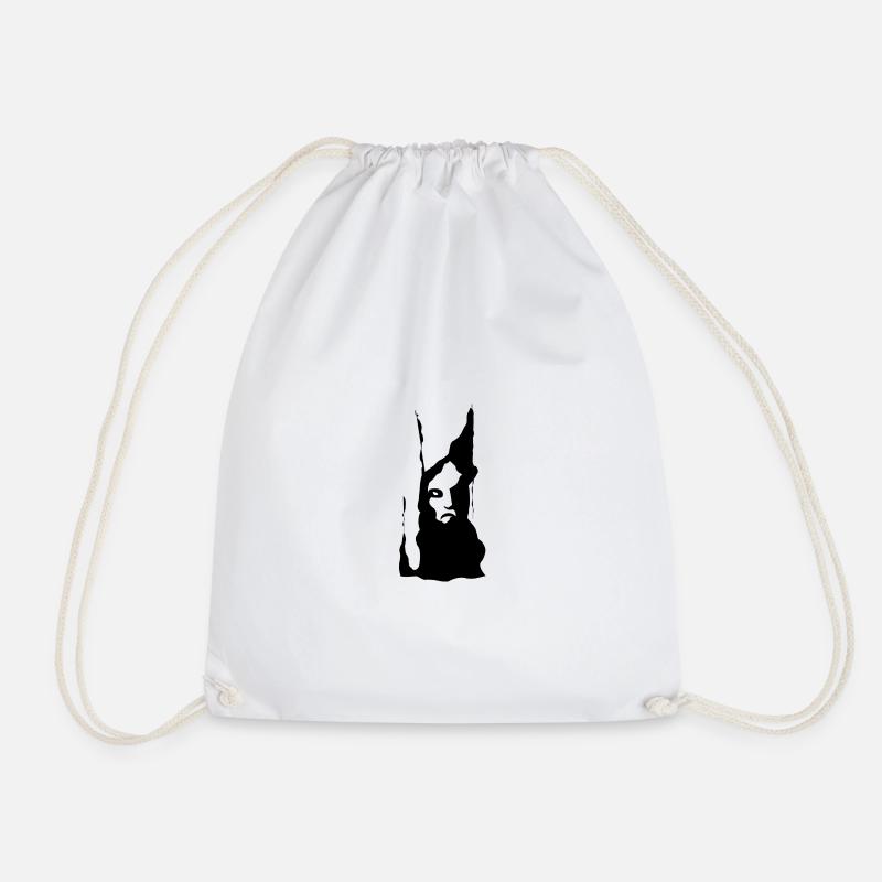 Grim spectrum - Drawstring Bag - white