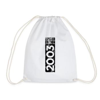 ÉDITION LIMITÉE 2003 - Sac de sport léger - blanc - Devant