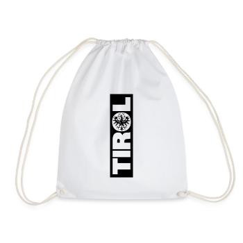 Armoiries du Tyrol Dialecte Aigle Cadeau - Sac de sport léger - blanc - Devant