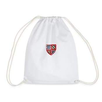 Blason Bourgogne - Sac de sport léger - blanc - Devant