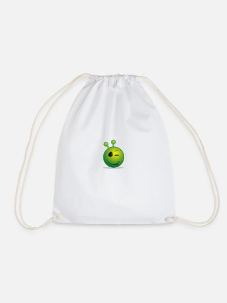 Emoji - Turnbeutel - Weiß