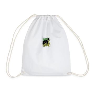 Cheval - Sac de sport léger - blanc - Devant