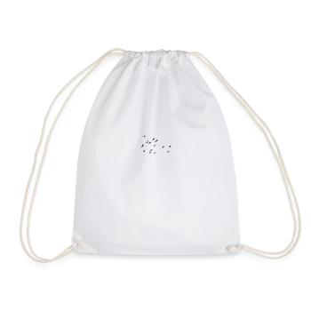 birds - Drawstring Bag - white - Front