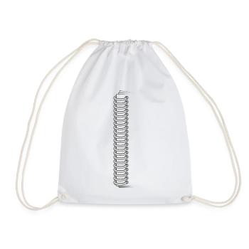POST-SCRIPTUM - Sac de sport léger - blanc - Devant