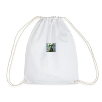Grow to the Clouds - Drawstring Bag - white - Front