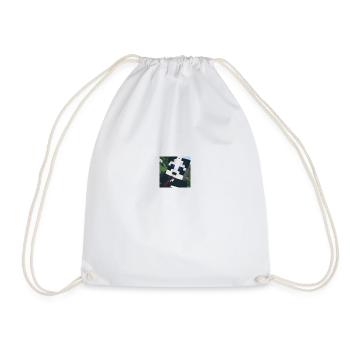 Panda Gamer - Drawstring Bag - white - Front