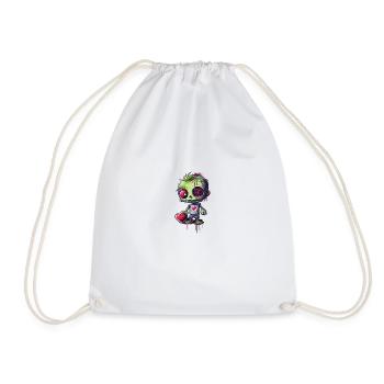 forever yours - Drawstring Bag - white - Front