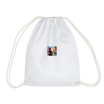 Guitariste Punk - Sac de sport léger - blanc - Devant