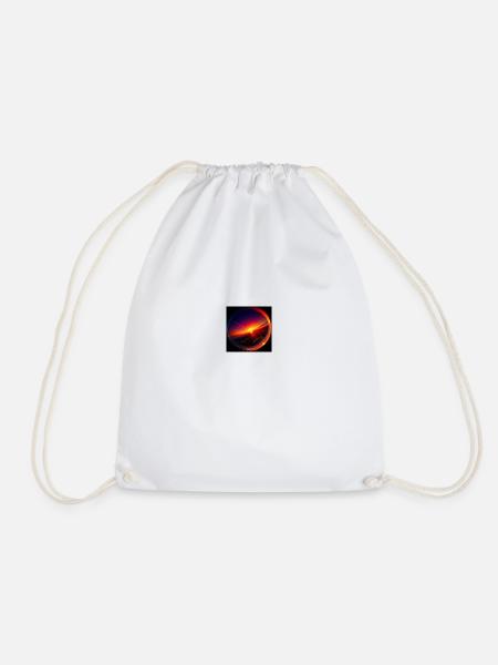 Coucher de soleil surréaliste - Sac de sport léger - blanc