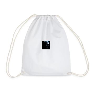 Cyber Skull - Drawstring Bag - white - Front