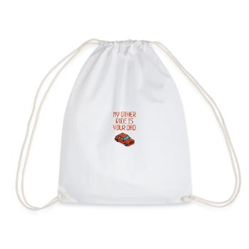 Mon autre tour est ton papa - Rouge - Sac de sport léger - blanc - Devant