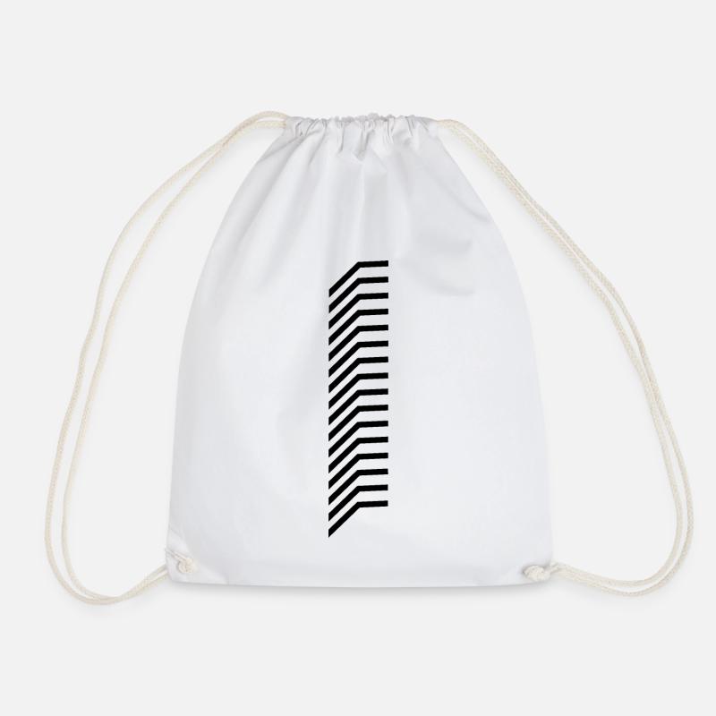 Unique number 1 - Drawstring Bag - white