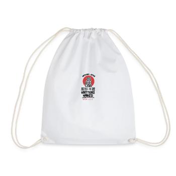 hattori hanzo okinawa - Turnbeutel - Weiß - Vorne