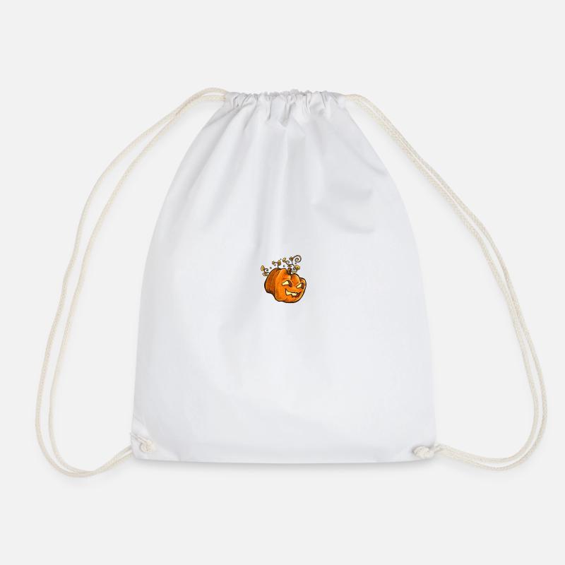 Pumpkin Seed - Drawstring Bag - white