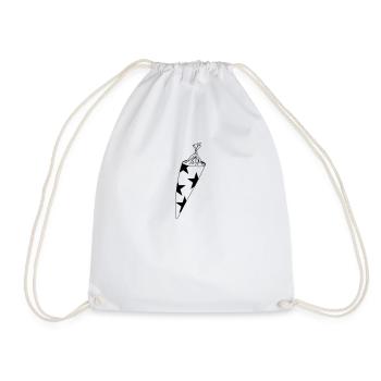 Inscription au cartable - Sac de sport léger - blanc - Devant