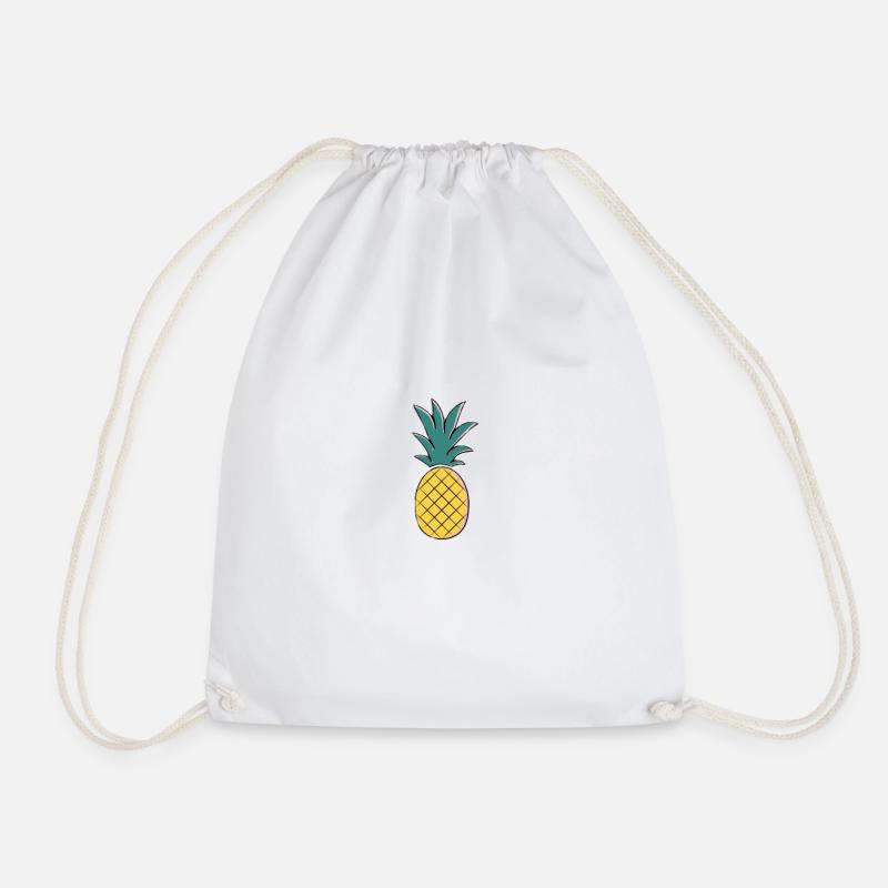 Pineapple - Turnbeutel - Weiß