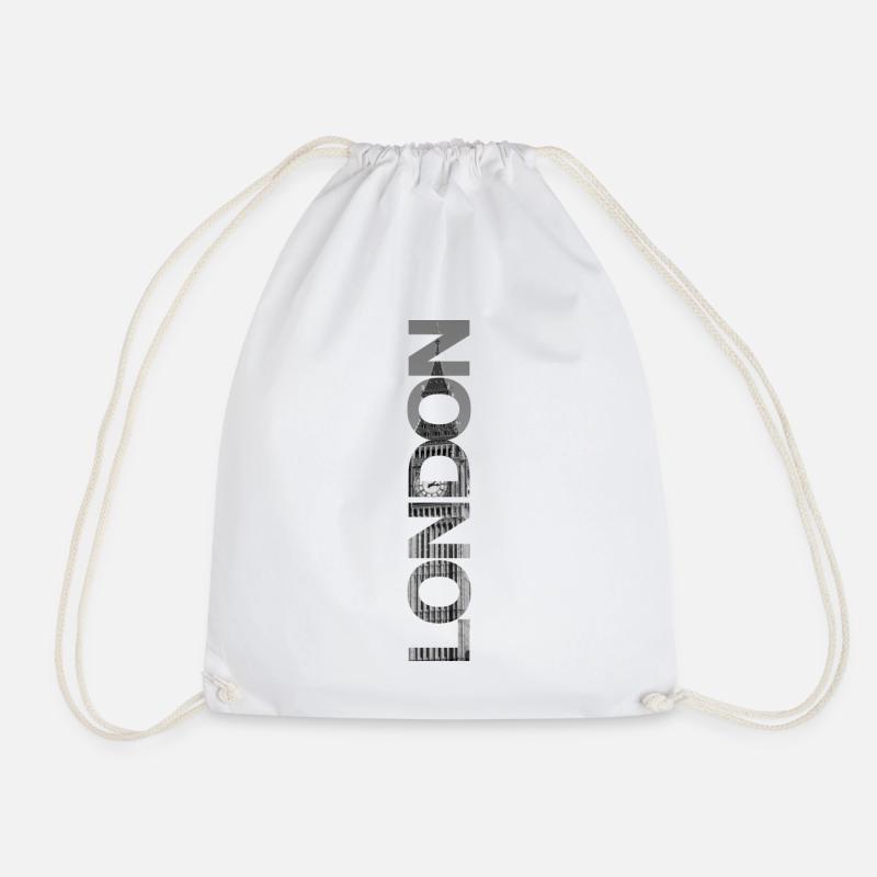 Cadeau Londres Big Ben - Sac de sport léger - blanc