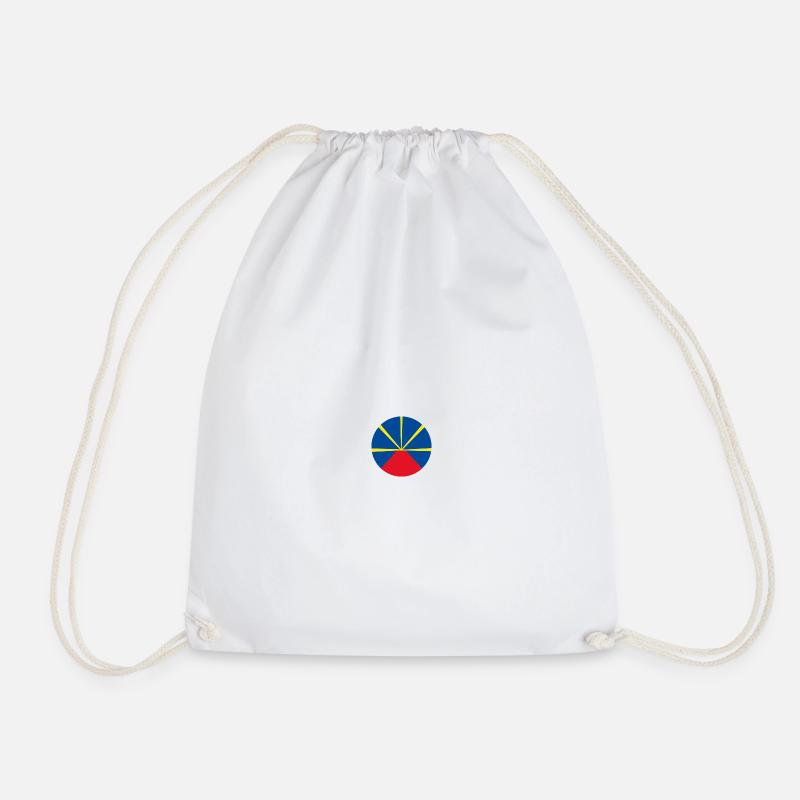 974 Ker Kreol - Drapeau MAHAVELI - Sac de sport léger - blanc
