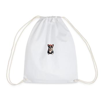 Vintage Bully - Sac de sport léger - blanc - Devant