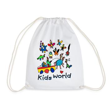 kidsworld II - Sac de sport léger - blanc - Devant