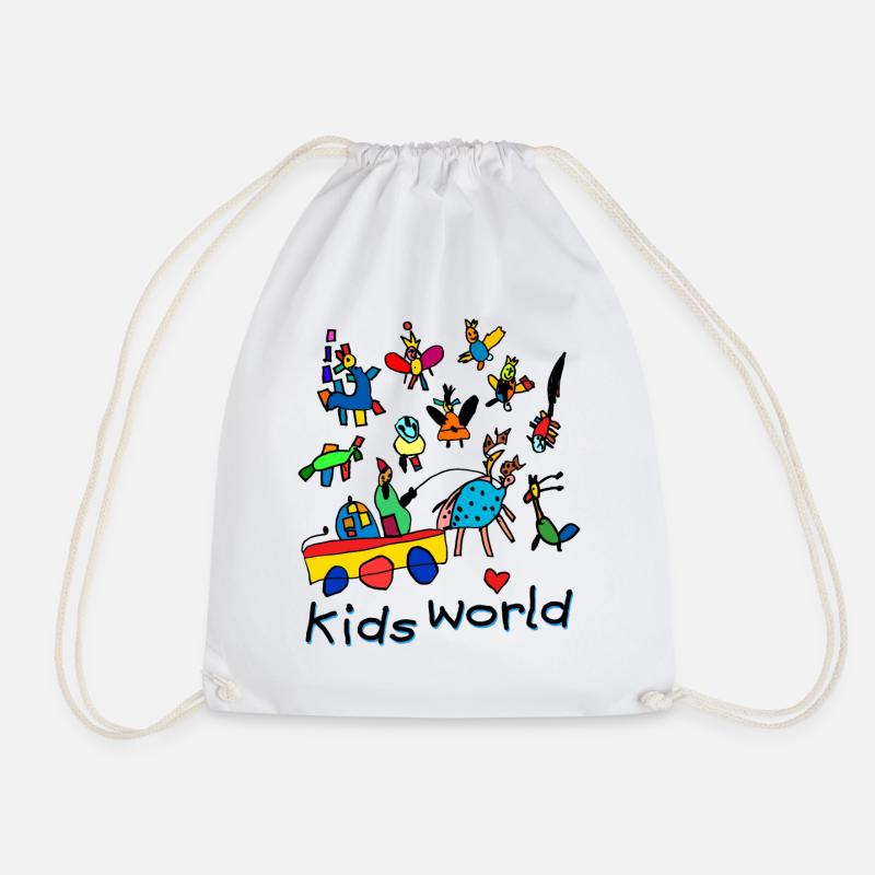 kidsworld II - Turnbeutel - Weiß