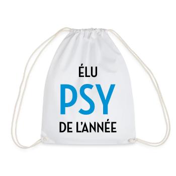 Psychologist Psychologe Psychologue Psychology - Drawstring Bag - white - Front
