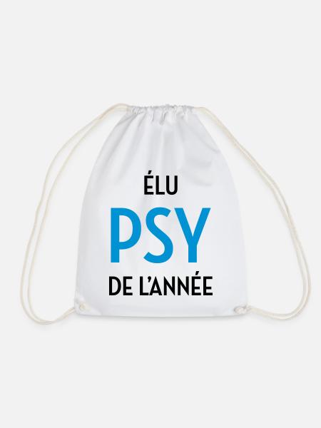 Psychologue / Psychiatre / Travail / Psychanalyste - Sac de sport léger - blanc