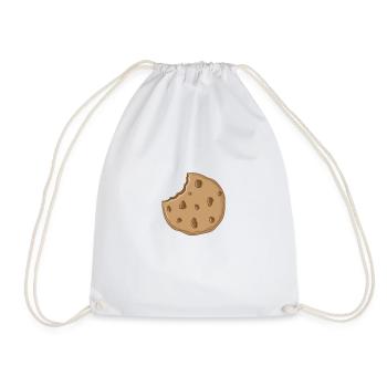 Biscuits fourrés au chocolat - Sac de sport léger - blanc - Devant