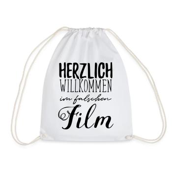 falscher Film - Turnbeutel - Weiß - Vorne