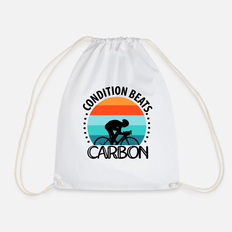 Condition beats carbon - Turnbeutel - Weiß