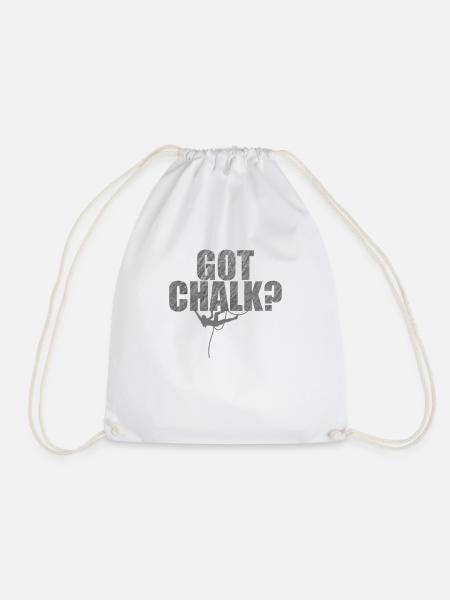 Got Chalk? Hobby Klettern Bouldern Sport - Turnbeutel - Weiß