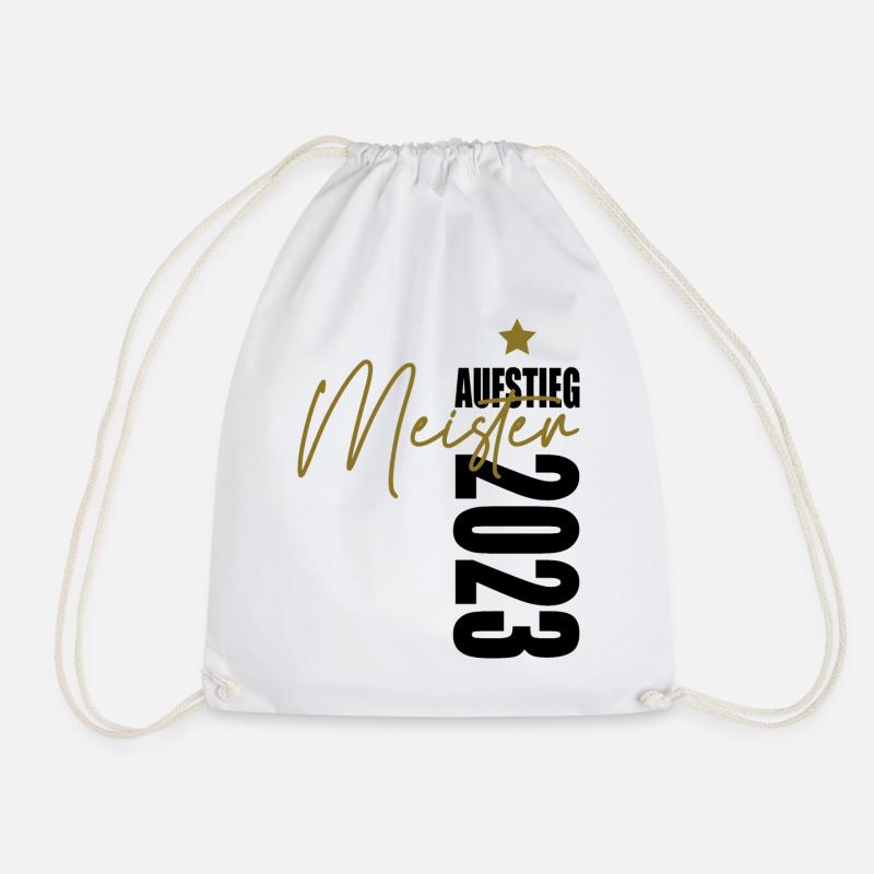 Meister 2023 Aufstiegstrikot Aufstieg 23 - Turnbeutel - Weiß