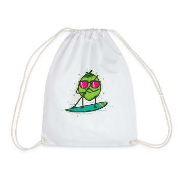 Noix de en SUP Stand up Paddle - Sac de sport léger - blanc - Devant