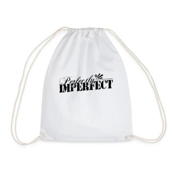 Perfectly Imperfect das bin ich - Turnbeutel - Weiß - Vorne