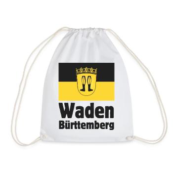 Waden Bürttemberg - Turnbeutel - Weiß - Vorne