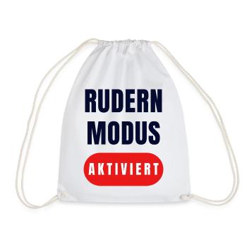 Mode gouvernail activé - Sac de sport léger - blanc - Devant
