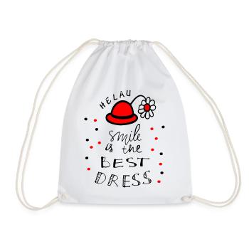 Carnival Helau - Drawstring Bag - white - Front
