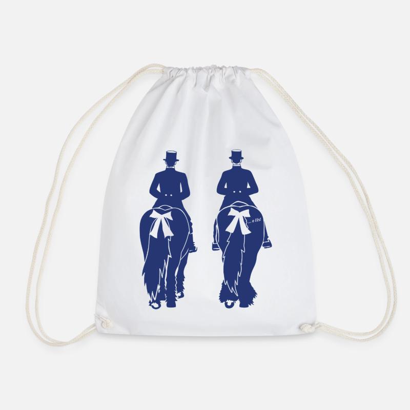 KŘIŽERJEJ ... a čěs! - Drawstring Bag - white
