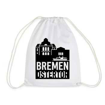 bremen ostertor - Turnbeutel - Weiß - Vorne