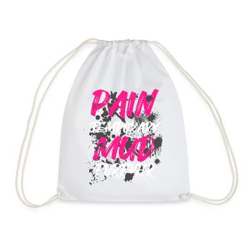 Mud forever Schlammlauf Mud Run Muddy Race - Drawstring Bag - white - Front