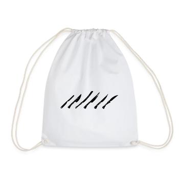 Father and Messerasmmler Messerfan Papa Design - Drawstring Bag - white - Front