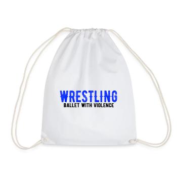 Grappling Martial Arts Wrestling - Turnbeutel - Weiß - Vorne