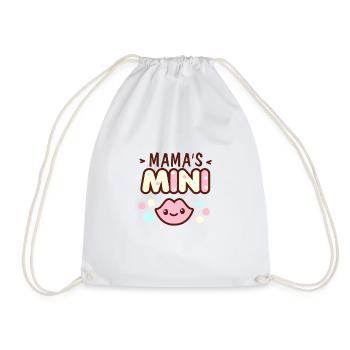 Vêtements bébé - super star - femme fille fille - Sac de sport léger - blanc - Devant