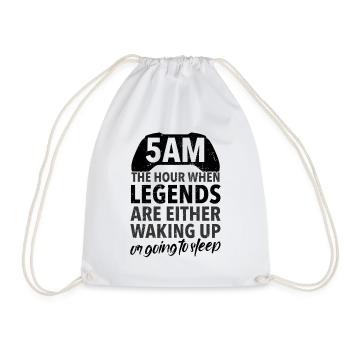 Gamer gamers Gamer disant pour les joueurs - Sac de sport léger - blanc - Devant