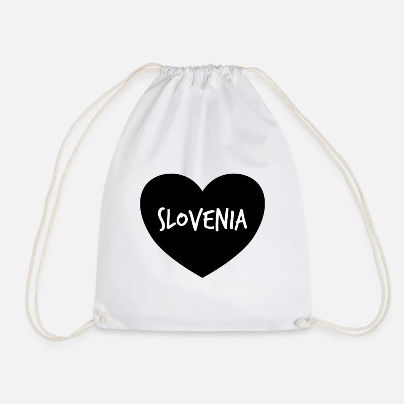 Slovénie! - Sac de sport léger - blanc