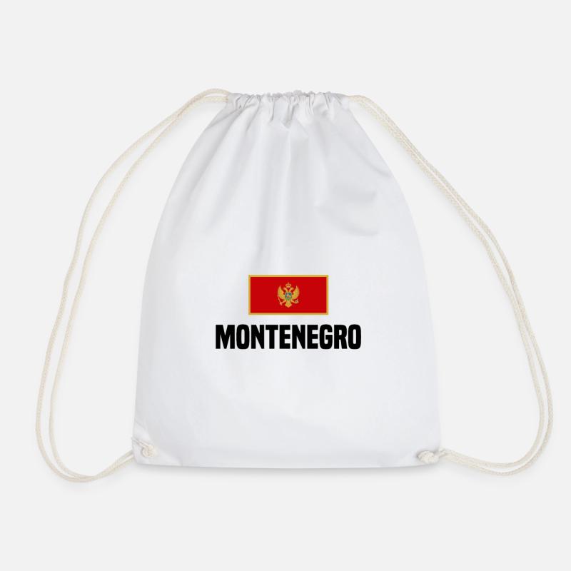 Montenegro! - Turnbeutel - Weiß
