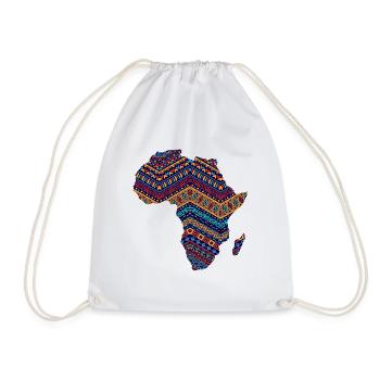Africa Safari Rasta Fan d'Afrique Amoureux de l'Afrique - Sac de sport léger - blanc - Devant