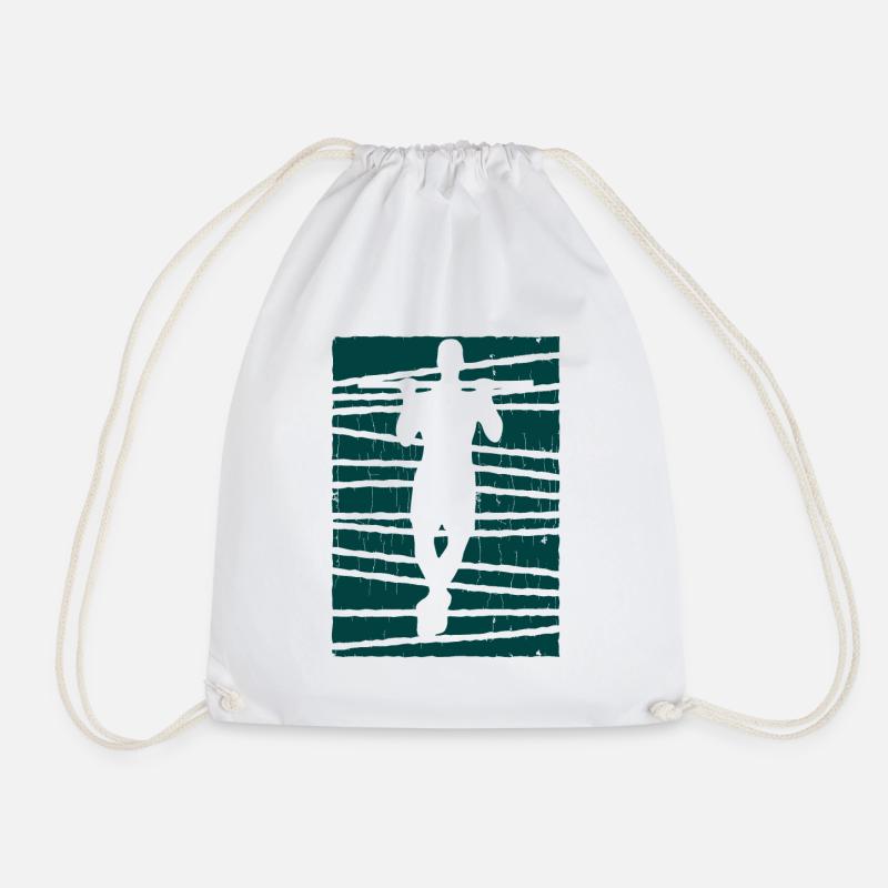 calisthenics body weight dips klimmzug calisthenic - Turnbeutel - Weiß