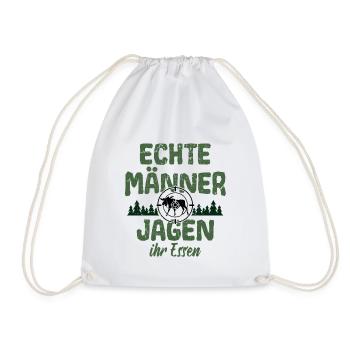 Jäger Jäger Jagd - Turnbeutel - Weiß - Vorne