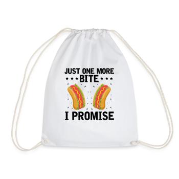 Hotdog Love Hot Dog Sausage Gift Ketchup - Drawstring Bag - white - Front